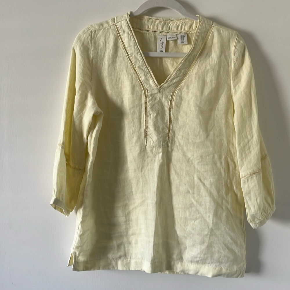 Joie linen top size XS